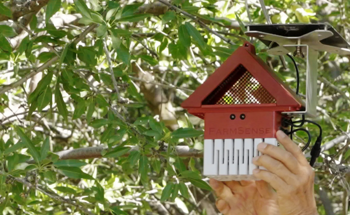 FarmSense FlightSensor in the field